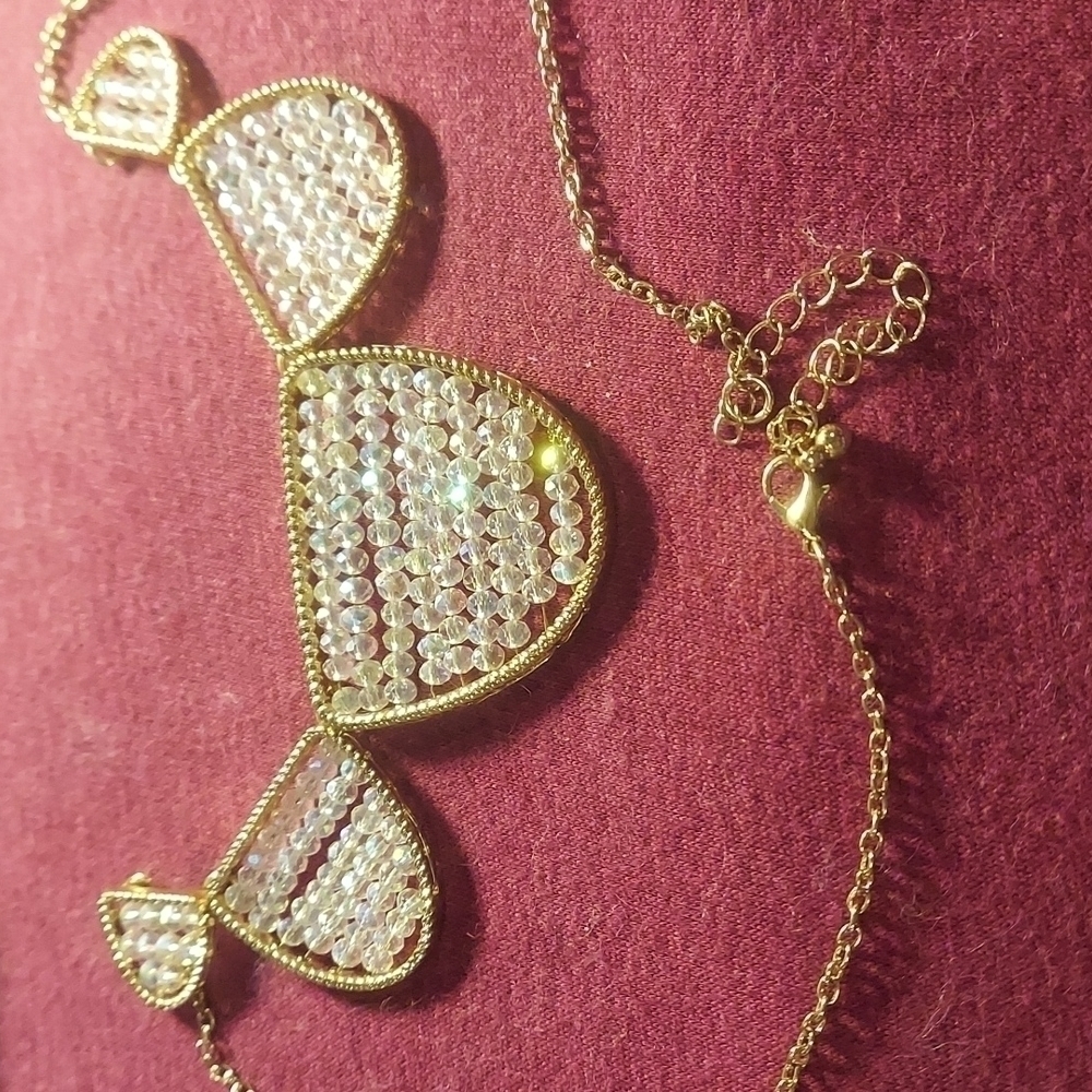 𝅺beaded necklace lightweight